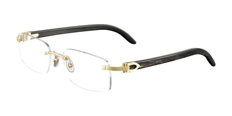 cartier horn glasses|used cartier buffalo horn glasses.